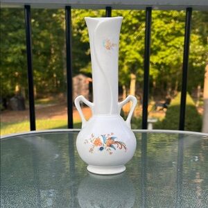 Vintage Vase featuring a pheasant scene